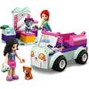 LEGO Friends Cat Pet Salon Car 41439 Toy Building Blocks for Kids Ages 4 and Up