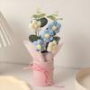 Charming Fleece Puff Tulip In Gift Bag - Perfect for Birthday & Holiday Decor, Spring Home Accent, , Flower Decorations