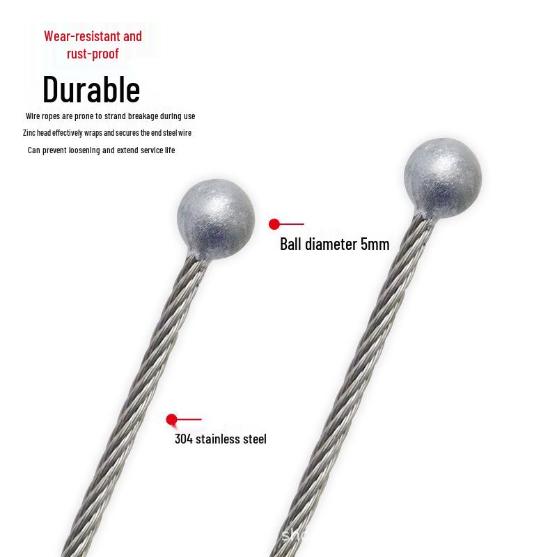 Adjustable Double-Lock Hanging Hook for Steel Wire Rope & Expansion Bolt