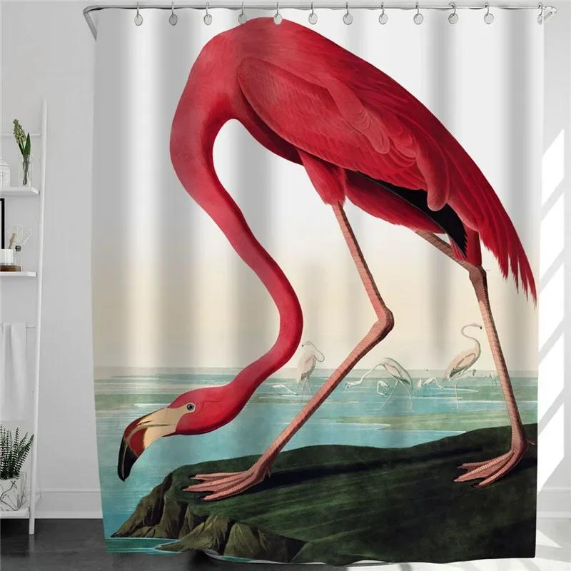 Giraffe With Colorful Glasses Shower Curtain Fashion Simple Design Home Decorative Curtains For Bathroom Art Painted Decor Cloth