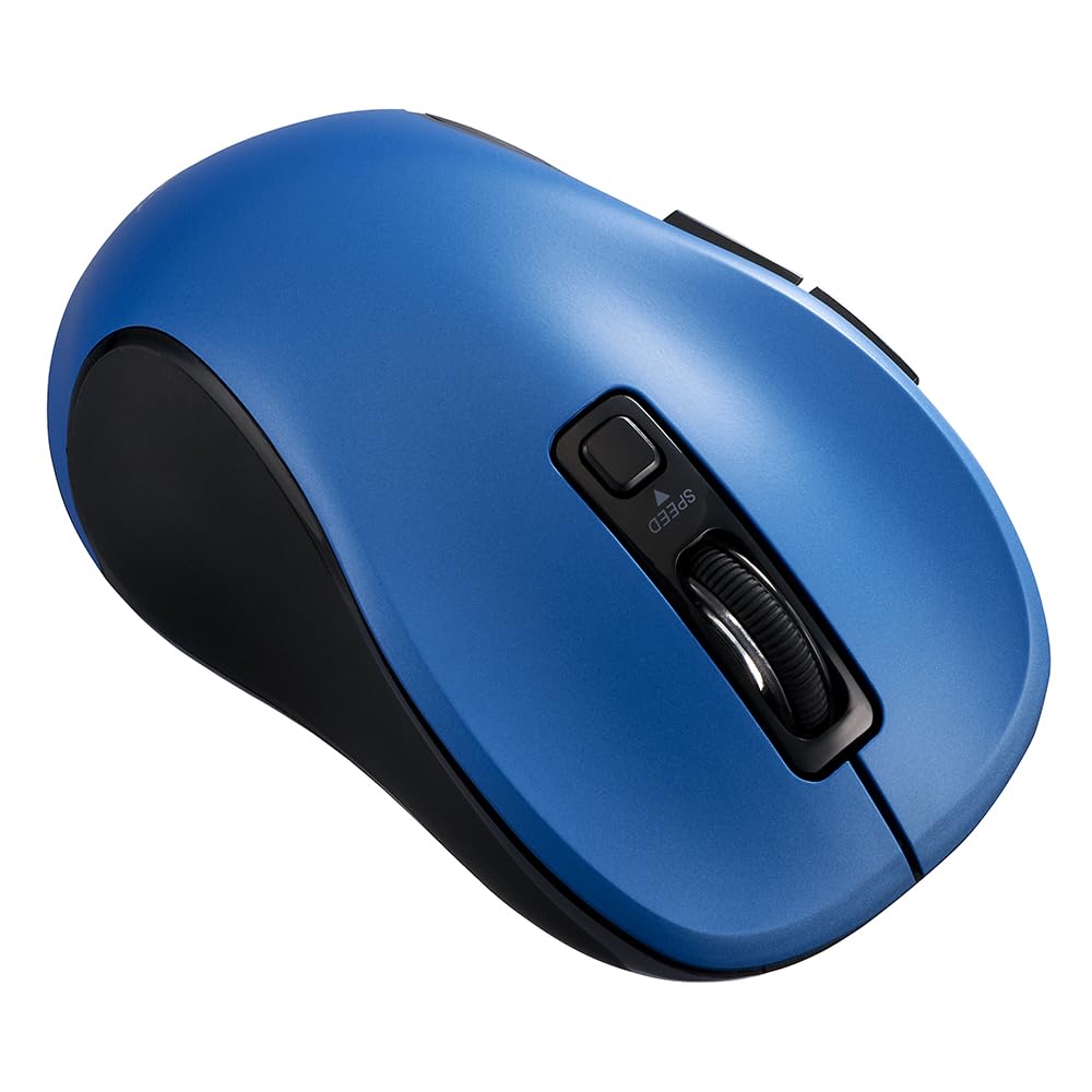 Digio2 Wireless, Quiet, 5-Button, BlueLED Wireless Mouse, Blue, Z0172