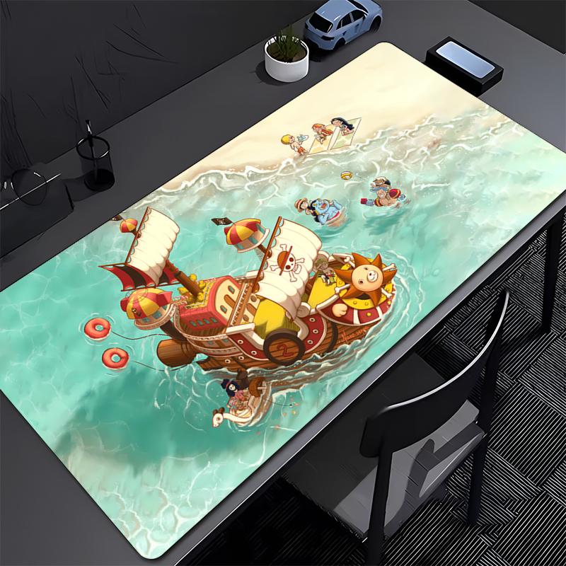 ONE PIECE Mousepad Office Computer Desk Mat Keyboard Mouse Pad Laptop Cushion big Nonslip Deskpad PC carpet Anime Game Mousepad
