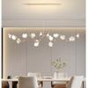 Modern Minimalist Ceramic Floral Lighting Designer Living Room Pendant Light