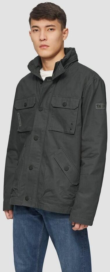 

Демисезонная куртка s.Oliver Outdoor-Jacke Stehkragen 9581 grau schwarz S