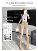 Women's High-Waist Khaki A-Line Shorts - Slim, Petite, Versatile Summer Wear