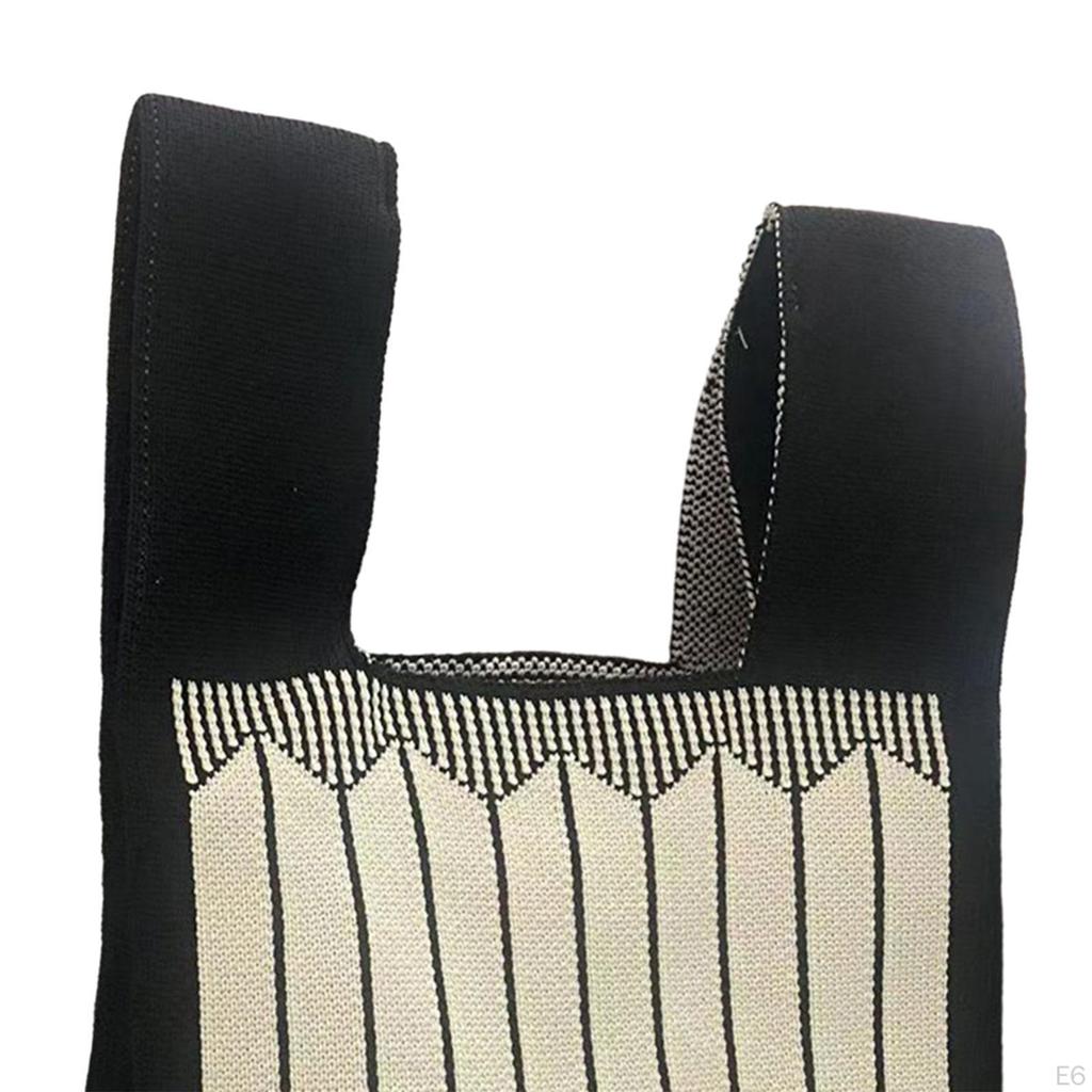 Gestrickte Tragetasche für Damen Schulter Hobo Clutch Reise Häkeltaschen Leichtgewicht Party