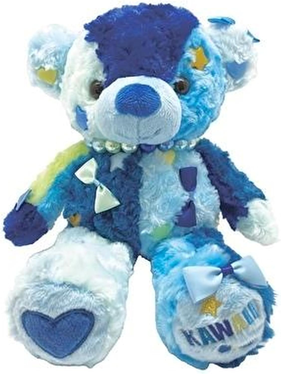 

Takeoff KAWAII Bear Bright Blue M Plush Toy Music Sky [With Box]