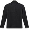 STONE ISLAND Svetr s logem a vysokým límcem, melírovaný antracitový, pánské topy, šedý 8115516C1-V0M65