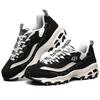 Skechers D Lites 1.0 Low Chunky Shoes Black Women's 149463-BKW