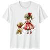 Girl Dog Friendship Tee Love And Friendship Animals Graphic Unisex T Shirt Gift