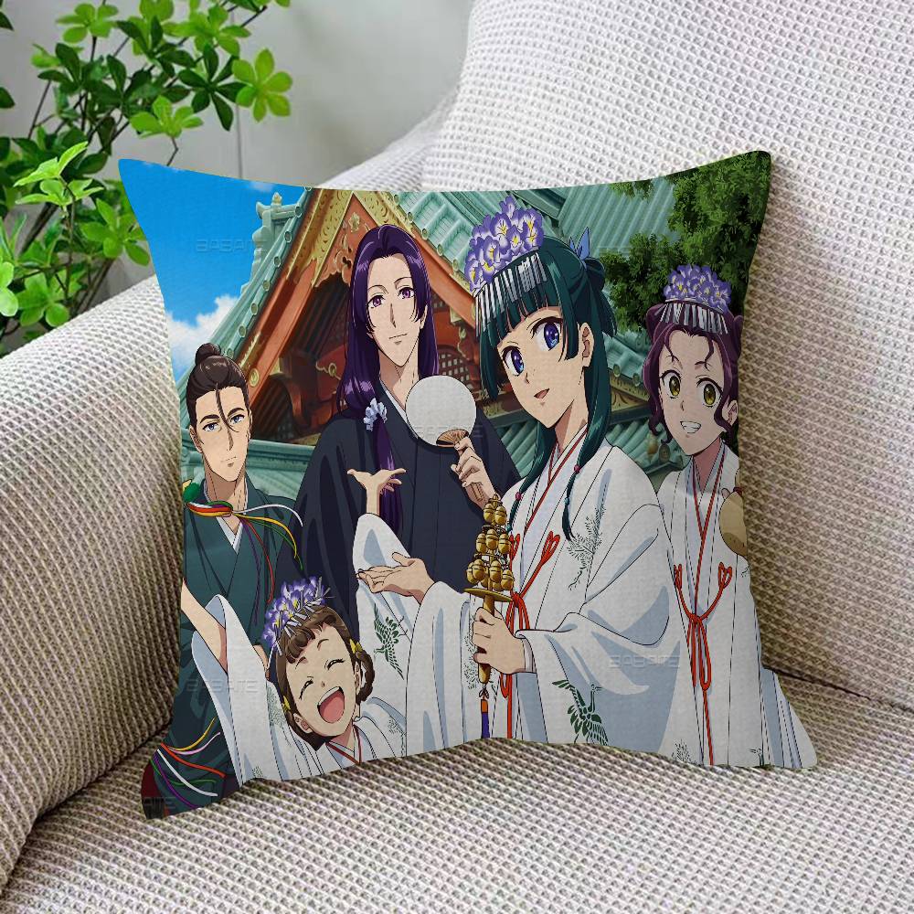 The Apothecary Diaries Anmie Cushion Cover Decorative Pillow Sofa Home Decor Case Pillow Cases