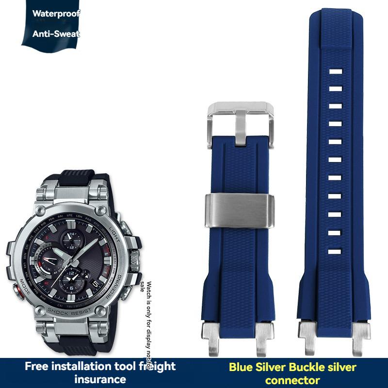 Stainless Steel Watch Band for G-Shock MTG-B1000 | mtg-b1000| Matte Metal Solid Bracelet | Men's Premium Replacement Strap