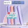 3/6 PCS Hole Eraser for Primary School Students No Dregs No Crumbs Clean Eraser Pen Image Skin Oversize Art Pose cute stationery