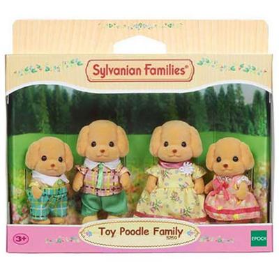 Sylvanian Family Toy Poodle Family Toy, 1 kus, obľúbené kórejské hračky