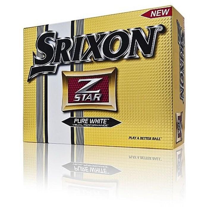 Srixon Z-Star Golf Balls (Pure White, 2014, 2 Dozen) 24-Count