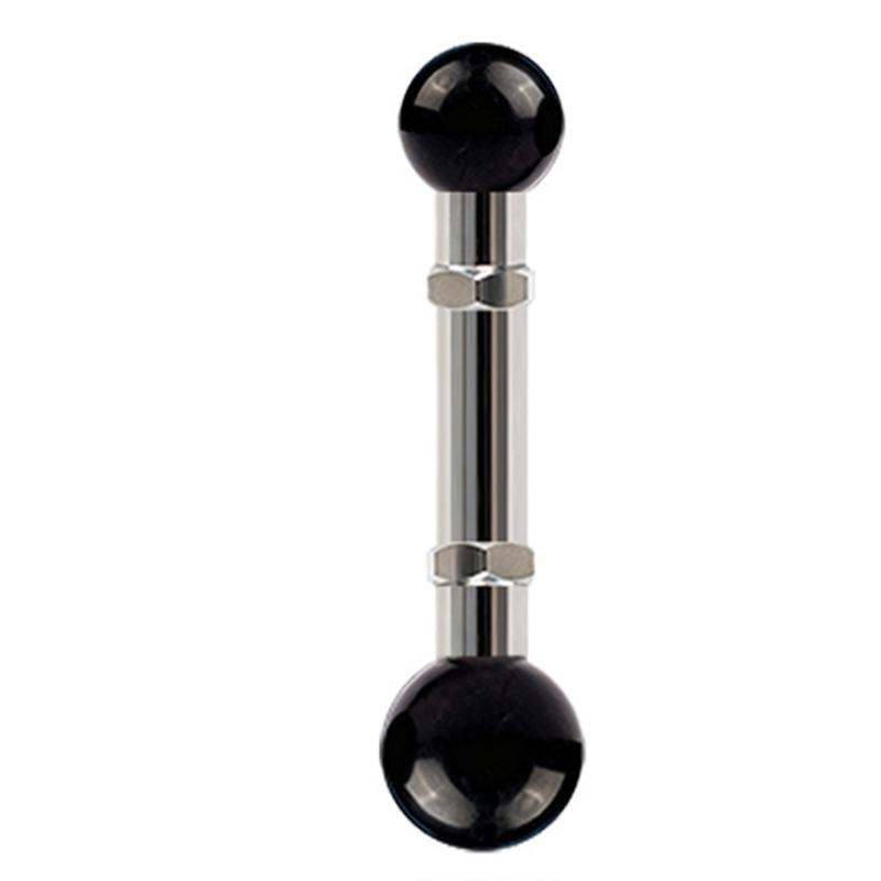 Adjustable Double Ball Head Tablets Stand for Flexible Viewing Angled Stainless Steel Construction NonSlip Design