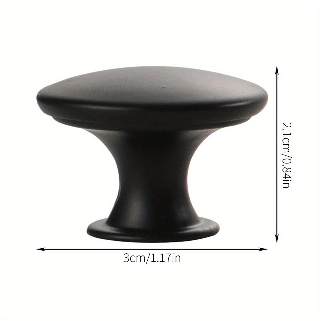 4 Pieces Of Vintage Cabinet Knobs, Antique Bronze Cabinet Door Handle Knobs, Drawer Handle Knobs With Screws For Home Furniture