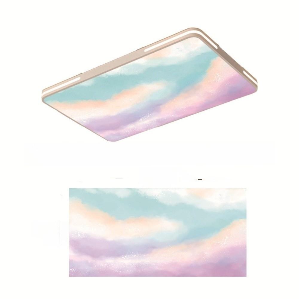 Eye-Protective Ceiling Light Cover Polyester Fabric Light-Blocking Lampshade Office