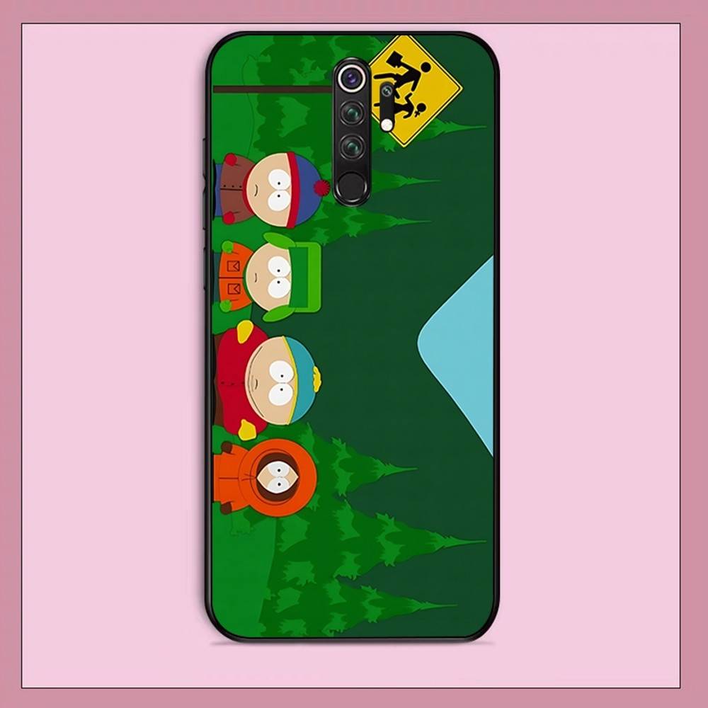 Cartoon Funny S-South-P-Park Phone Case For Redmi Note 4 X 5 A 6 7 8 T 9 9S 10 11 11S 11Epro Poco M3 Pro