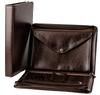 Elegant Men's A4 Briefcase - Spacious Organizer and Business Bag Made of Eco-leather
