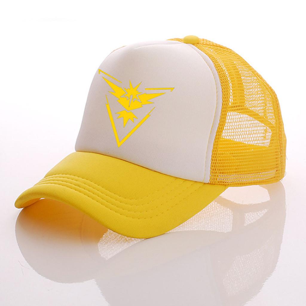 

Customizable Cartoon Baseball Cap With Embroidery For All Seasons In Vibrant Colors Yellow White