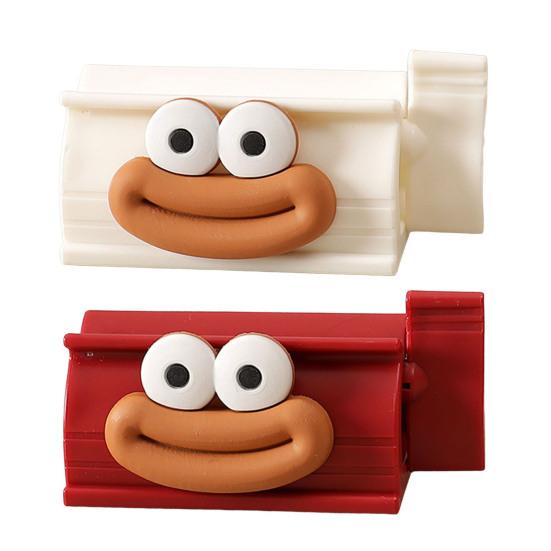 1/2Pcs Toothpaste Tube Squeezer Toothpaste Dispenser Cartoon Shape Easy to Use Toothpaste Clip Bathroom Decoration