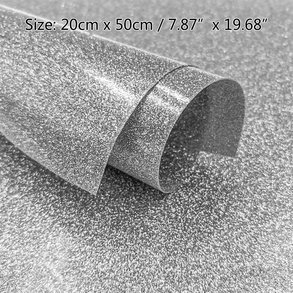 Sheet Glitter Shiny Heat Transfer Vinyl Iron-on Heat Press HTV T-shirt Textiles Cricut Iridescent Craft Cutter Film Sparkle