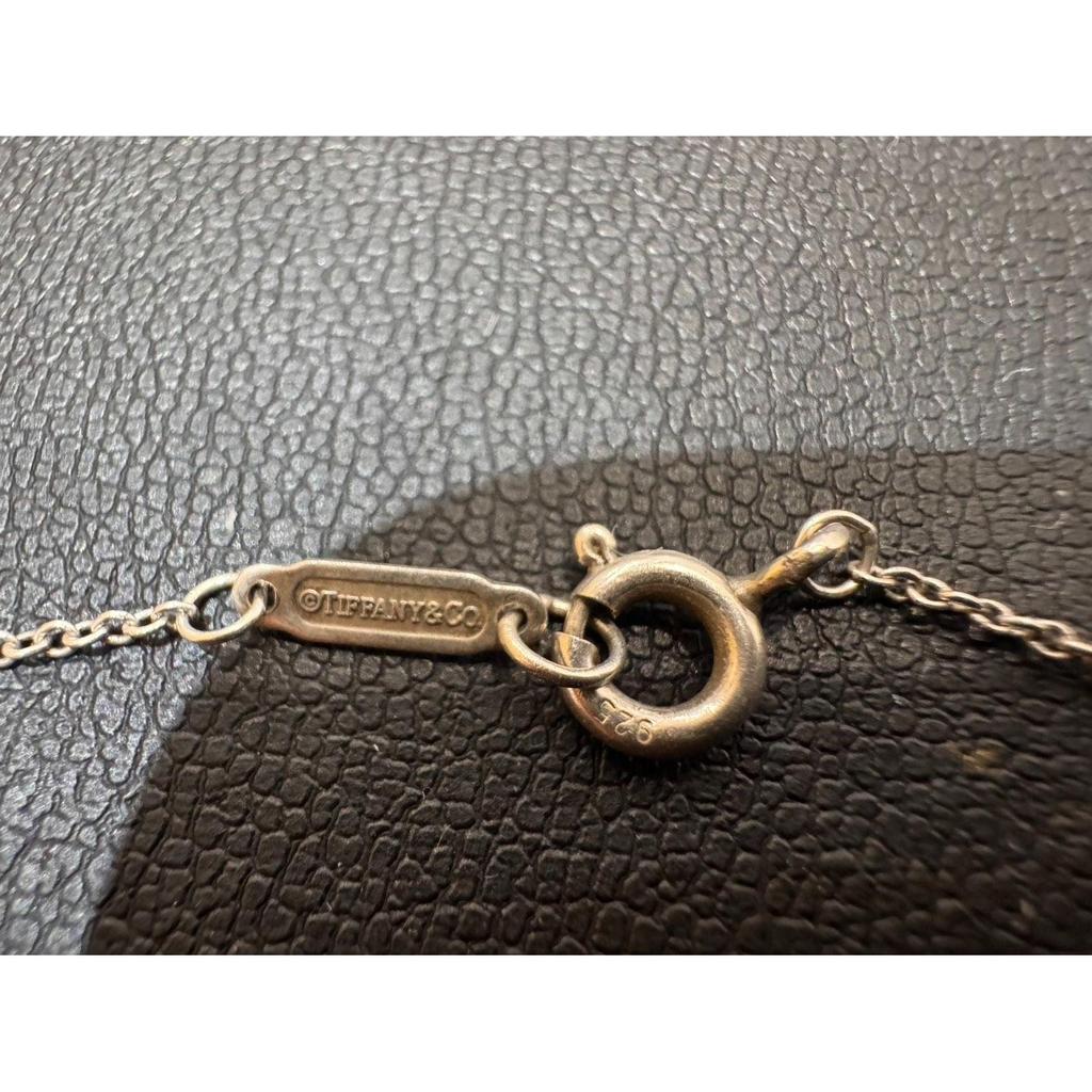 Used Rare with Sales Certificate Tiffany "Return To Tiffany Heart Tag Key Pendant Rubedo Metal" Model