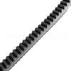 Motorcycle Belt Drive: Aramid + EPDM, Black, 1 Piece