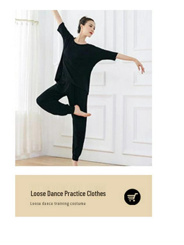 Women's Yoga & Dance Modal Pants Set with Chest Pad