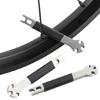 Tragbarer Mountainbike Speichenschlüssel 3.3/3.4/3.5mm Speichennippel Entferner Edelstahl Fahrrad Speichenschlüssel Langlebig