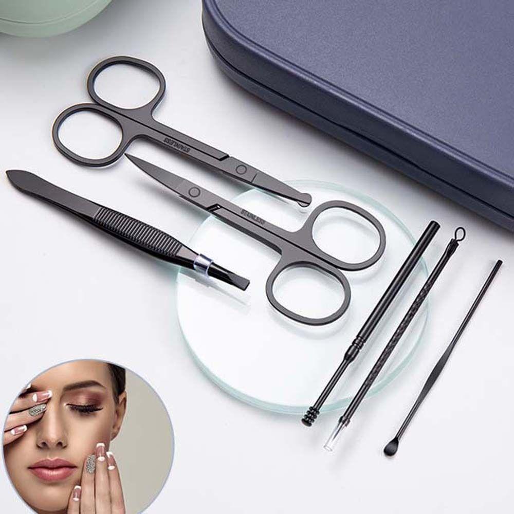 Cuticle Nipper Earpick Nail Cutter Manicure Set Nail Tools Kit Nail Clippers Set Pedicure Tool