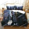 Anime Game Arknights Bedding Set Boys Girls Twin Queen Size Duvet Cover Pillowcase Bed Boys Adult Fashion Home Textileextile9639