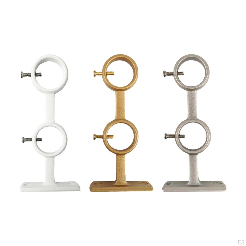 Doppelte Gardinenstangenhalterung unterstützt Fenstervorhanghalter für Hotel