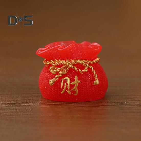 2Pcs Long Lasting New Year Ornaments Handmade Creative Rabbit Zodiac Micro Landscape Ornament