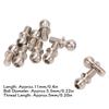 10 Pcs RC Steering Ball Joint Remote Control Car Upgrade Parts Iron Steering Ball Head for ZD Racing