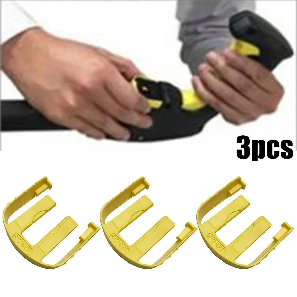 3 stücke C Gelb Clips Stecker Ersatz Für Karcher K2 K3 K7 Auto Hause Druck Power Washer Trigger Haushalts Reinigung Werkzeuge