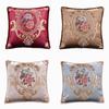 48x48cm American Europe Cushion Cover Pillowcase Antique Cotton Blend Linen Sofa Throw Pillowcase Cushion Cover JAF138