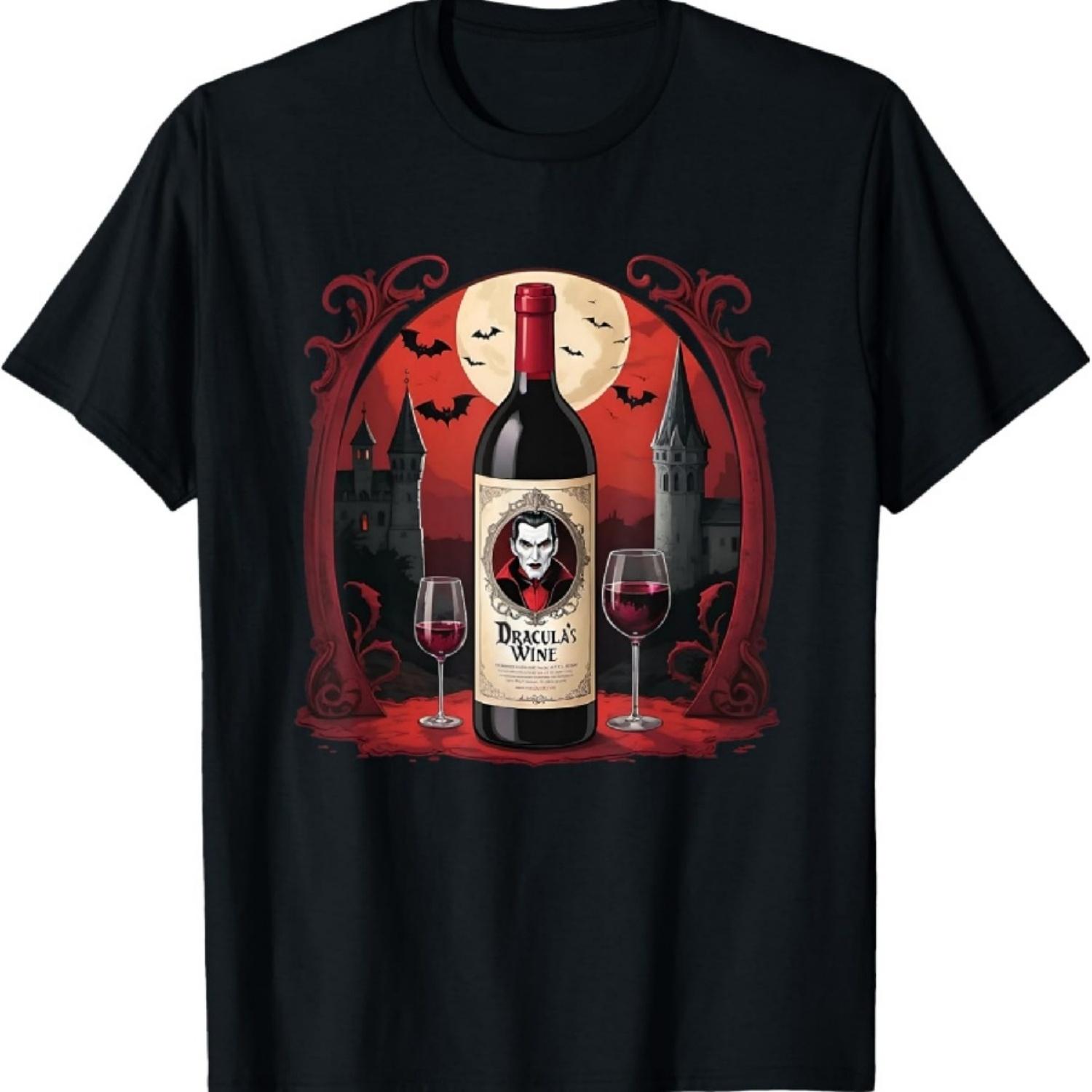 

Dracula s Wine - Transylvania Blood Red Vino T-Shirt XXXXXL різнокольоровий