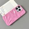 Fashion Ripple Texture Glossy Case For iPhone 11 12 13 14 15 Plus 16 Pro Max Soft TPU Wrinkles Phone Back Cover