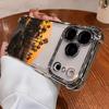 Western Sunset Pattern Shockproof Phone Case For iPhone 11 12 13 14 15 16 17 Pro Max Air Plus Electroplated Transparent Cover