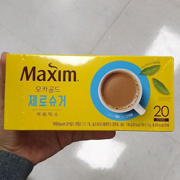 

Maxim Mocha Gold Zero Sugar Coffee Mix 11.5g x 20ea