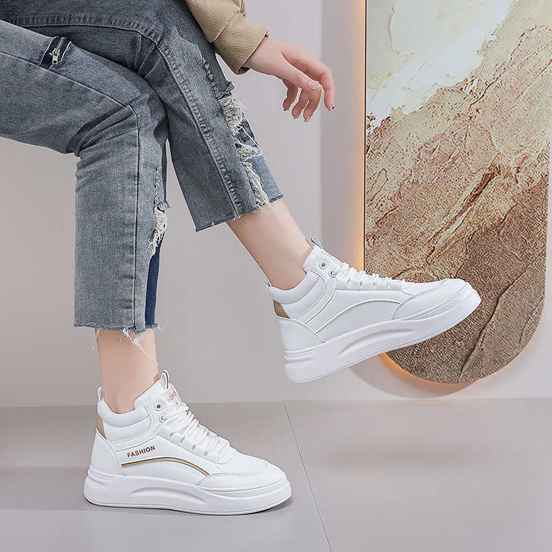 Fashion Hight Top Anti Slip Ladies Golf Shoes Heels Brand Platform Sport Shoes Women Sneakers Different Expensive Designers