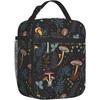 Mushroom Lunch Bag Portable Insulated Lunch Box for Women Men Reusable Leakproof  Cooler Thermal Lunchbox for Work Picnic Travel