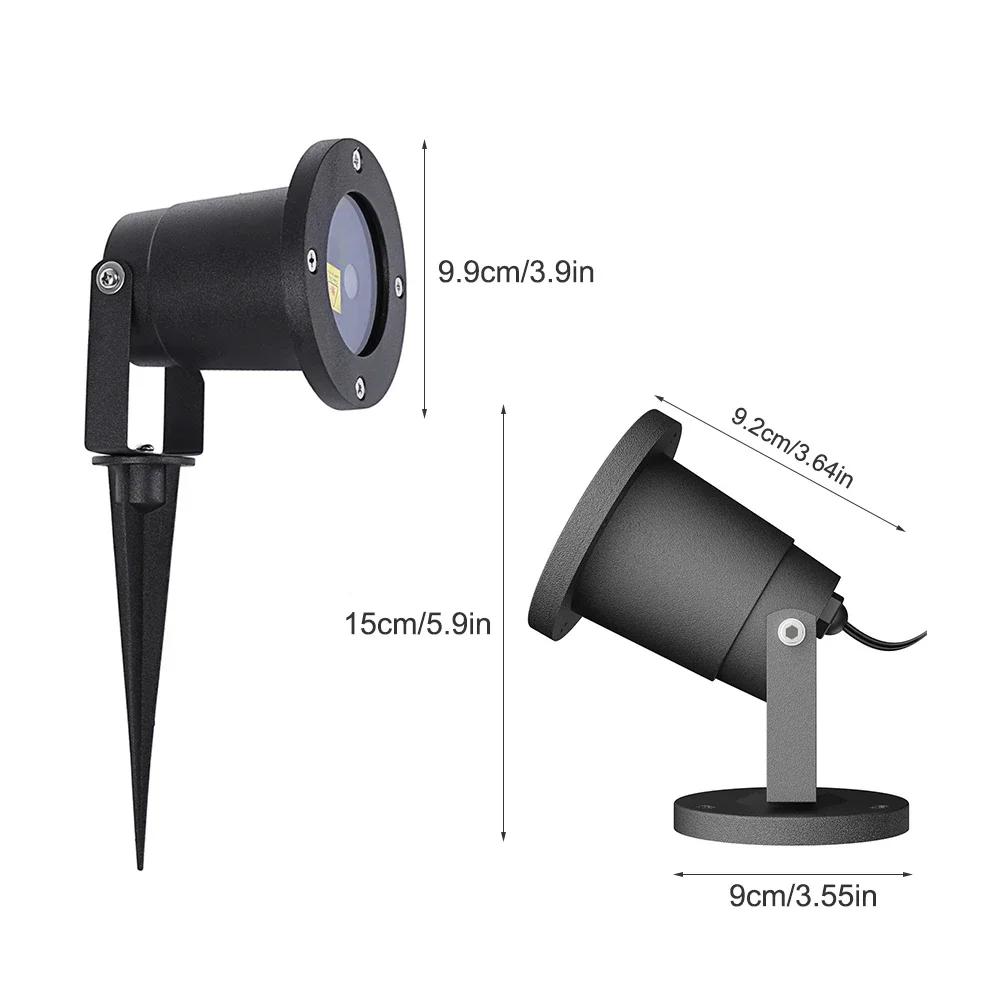 LED Stage Light Moving Full Sky Star Laser Projector Lamp Disco DJ Landscape Lighting Waterproof For Christmas Garden Home Decor