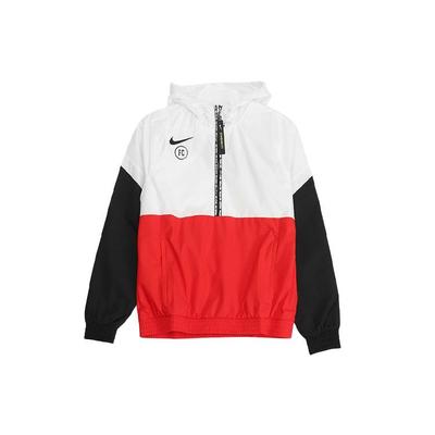 Sportovní bunda s kapucí a kapucí na poloviční zip Pánské svrchní oblečení Vícebarevná CD0559-100