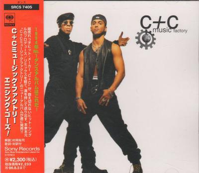 CD C + C MUSIC FACTORY – Alles ist möglich! SRCS7405 Sony Records 1994 Japan Dance & Electronica Gebraucht