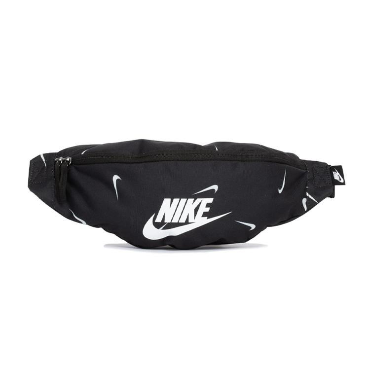 New Nike Heritage Polyester Crossbody Bag, Sling Bag, Fanny Pack Regular Unisex Black CV1082-010