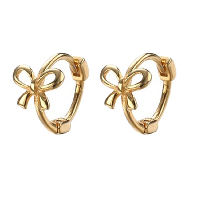 Butterfly Knot Earrings Bowknot Studs Ear Rings Ornament for Trendy Individuals