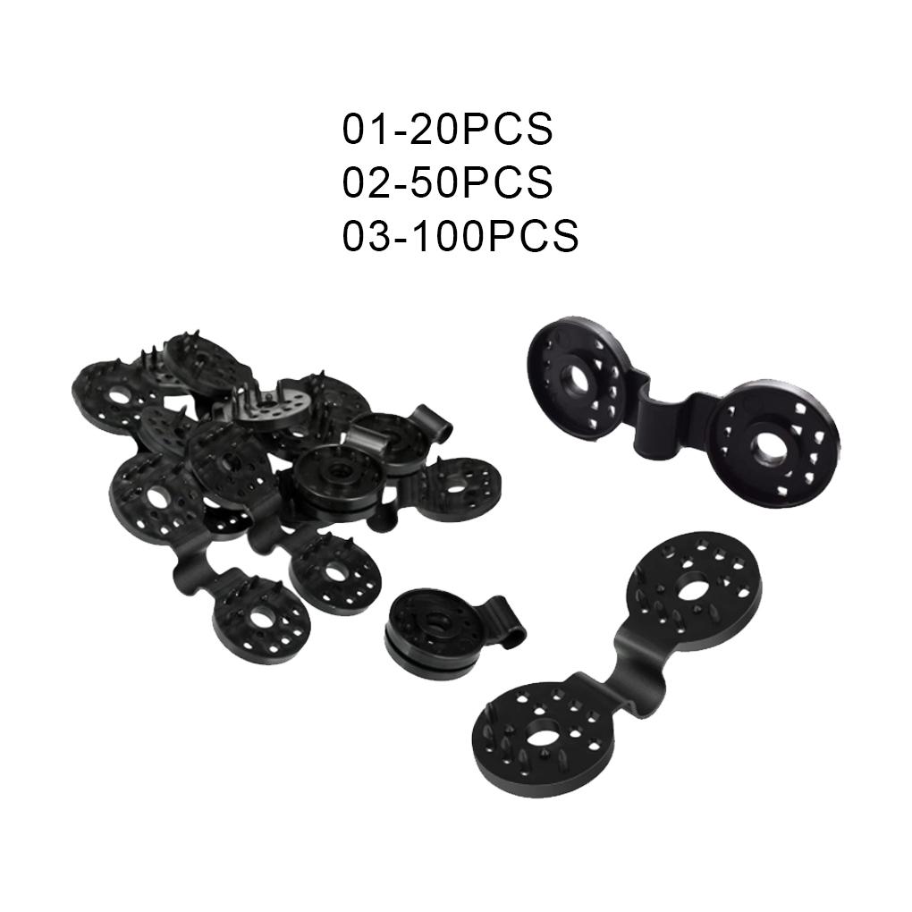 Clip pentru plasă pentru umbrire de soare, din plastic, clemă de fixare, pentru gard, pentru plasă, cort pentru seră pentru casă, unelte de grădină, accesorii